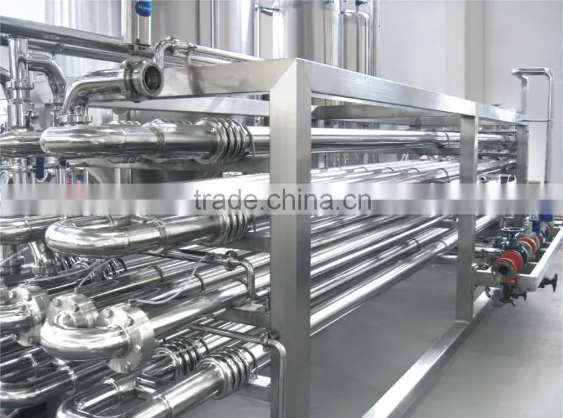 UHT Tube sterilizer for milk processing