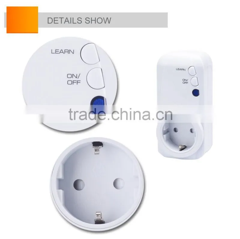 press button home automation system wireless remote control switch socket