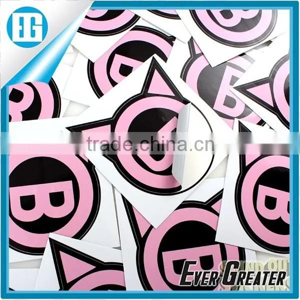 customized decorative vinyl Sticker kids sticker waterproof cartoon vinyl PVC sticker