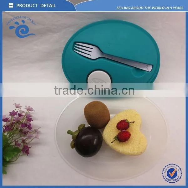 Plastic Fruit Salad Container With Fork