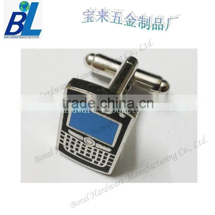 High quality antique nickel metal masonic cufflinks