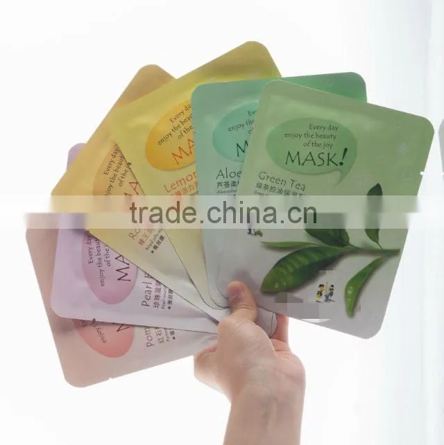 OEM silk facial mask,fresh olive essence moisturizing facial mask anti-wrinkle anti age Facial mask