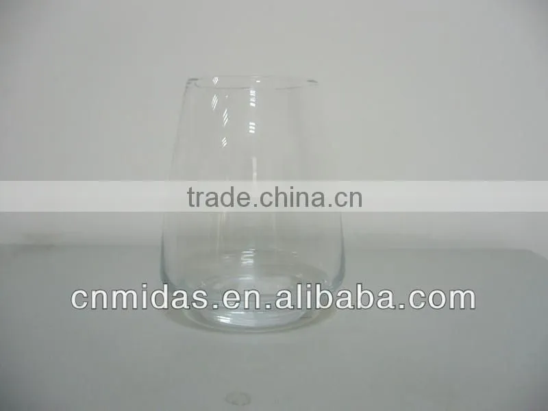 Hand blown crystal whisky glass