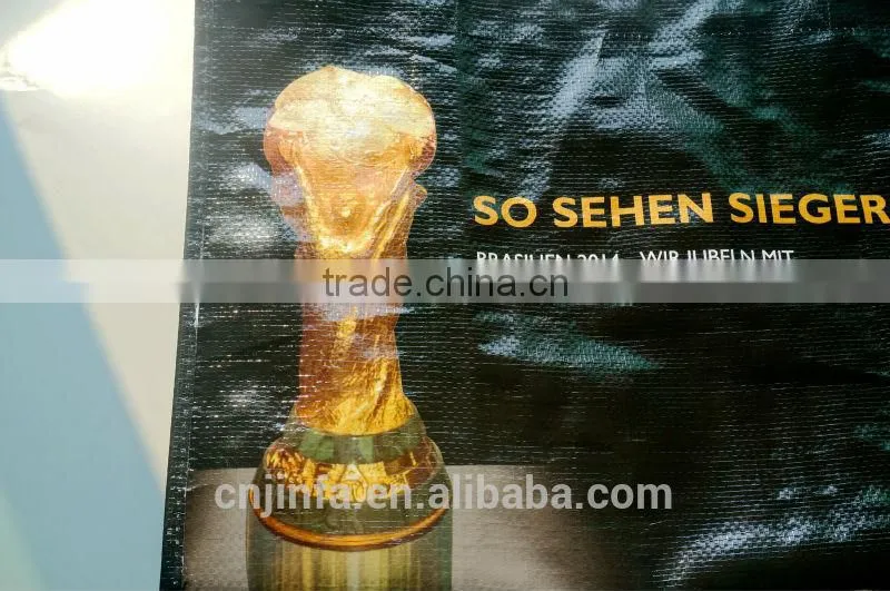 2014 Eco-friendly Hot sale Promotional woven Bag for German football match