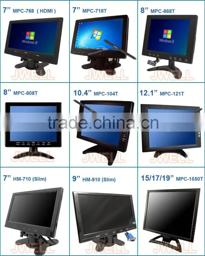 high quality industrial 2 GB memory SSD 32G touch screen panel pc with optional OS Windows xp/Linux