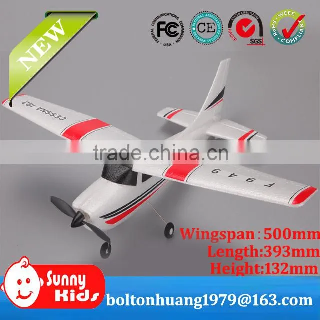 Newest Cessna 182 3CH 2.4G RC airplane for beginners