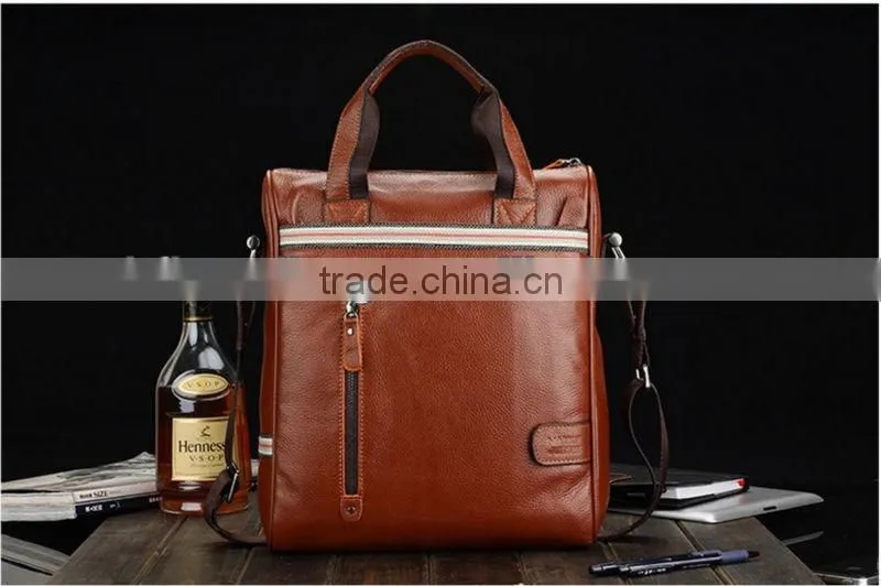Handbag manufacture Latest professional factory leather men bag shoulder bags