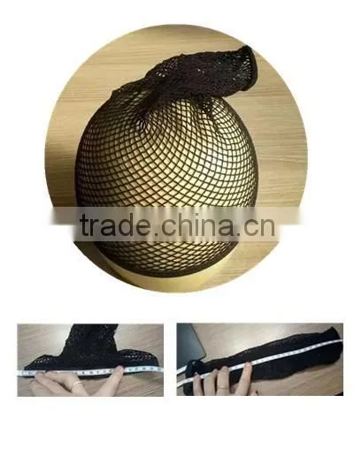 Alibaba express direct factory wholesale price all mesh cap for wearing wigs