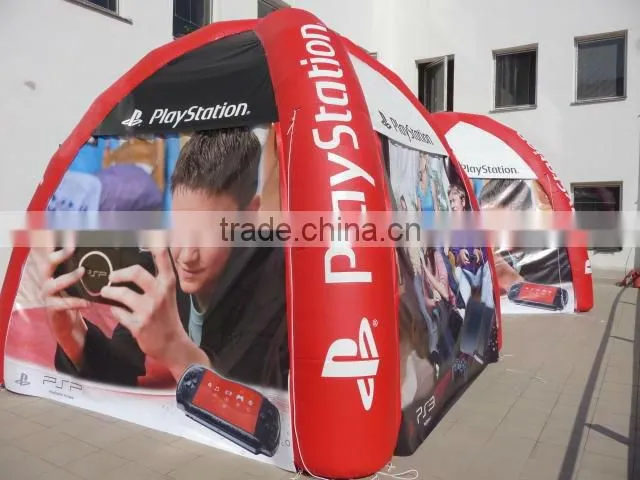 4 legs inflatable advertising tent