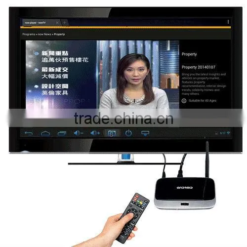 Google Android 4.2 Quad-core RK3188 TV Box RJ45 WIFI HDMI CS918 Media Player