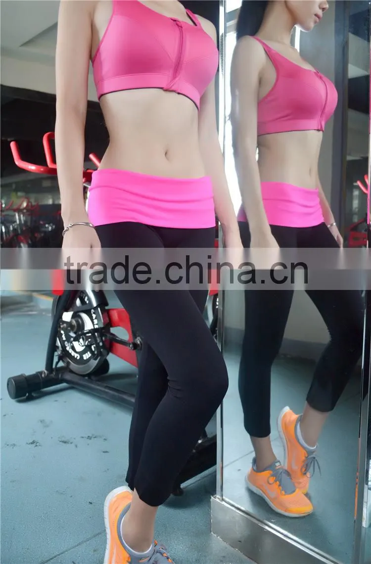 2015 cheap sex girl dress yoga pants with good qulaity