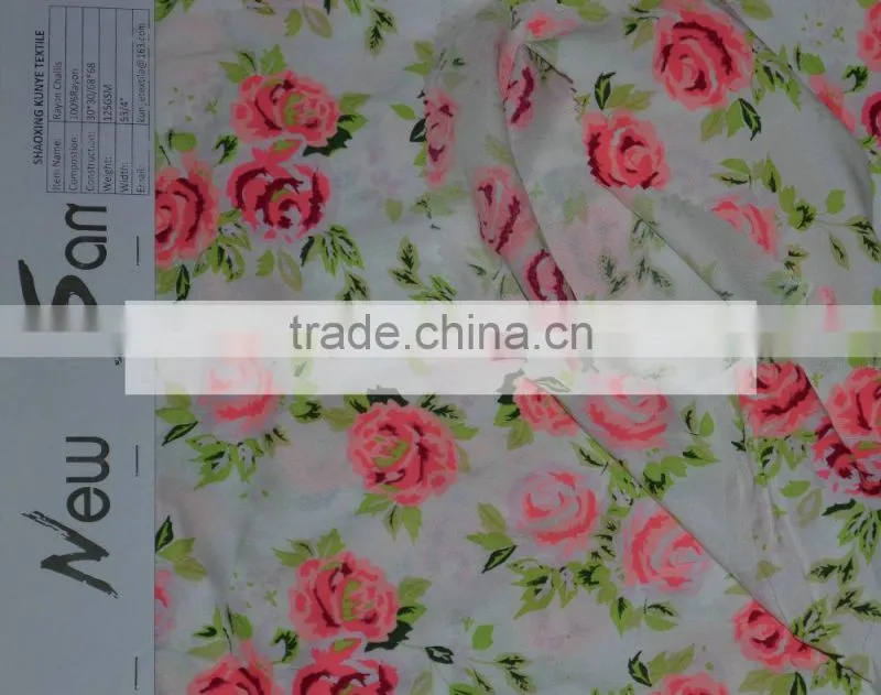 Rayon Challis Fabric