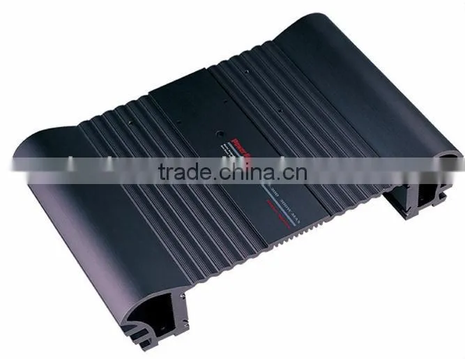 china cnc machining aluminum amplifier panel /front panel amplifier