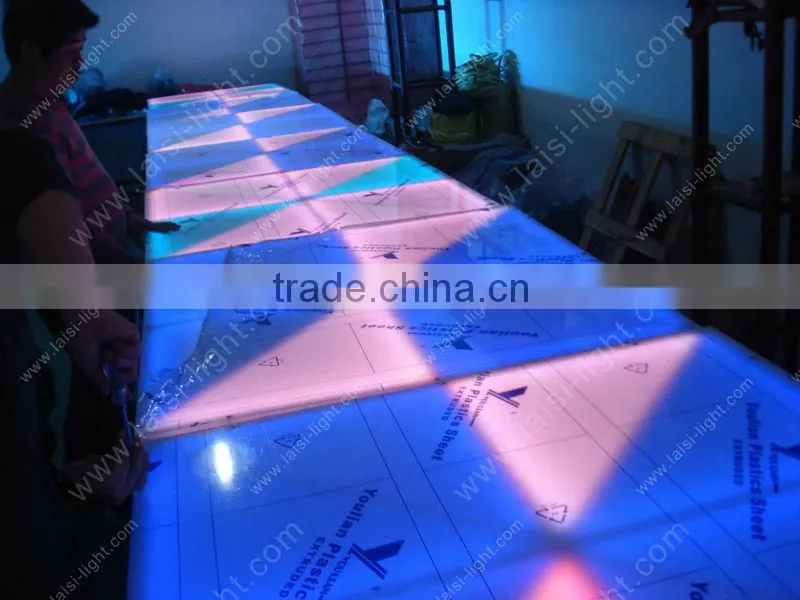 80w rgb led colorful dance floor stage light
