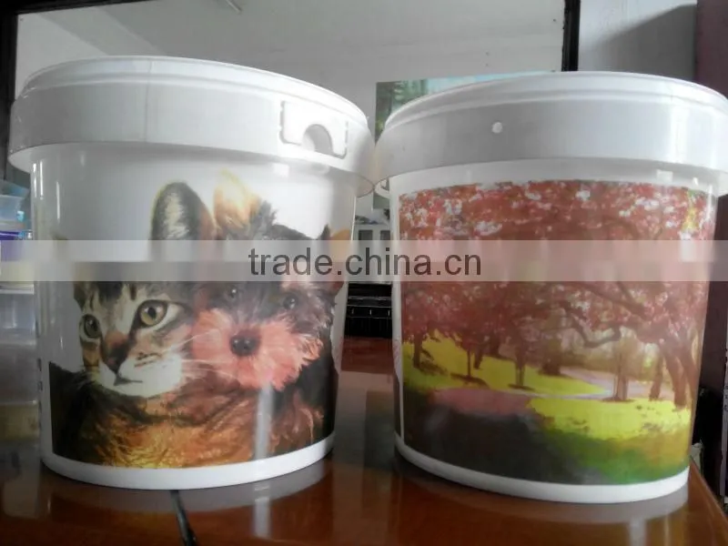 small solvent printer,Automatic high speed plastic bucket printer