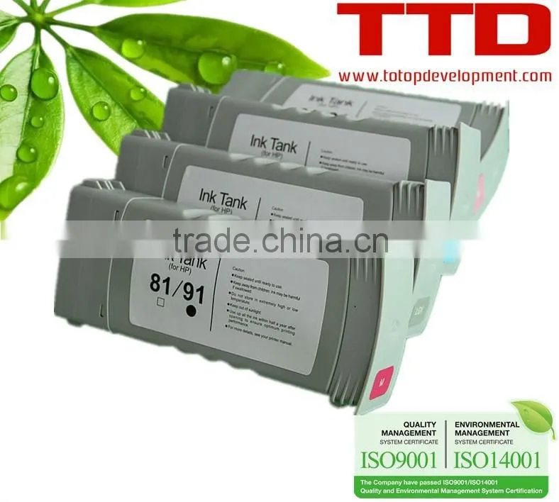 TTD Ink Cartridge 81 for HP Designjet 5000/5000pc/5500/5500ps Cartridge