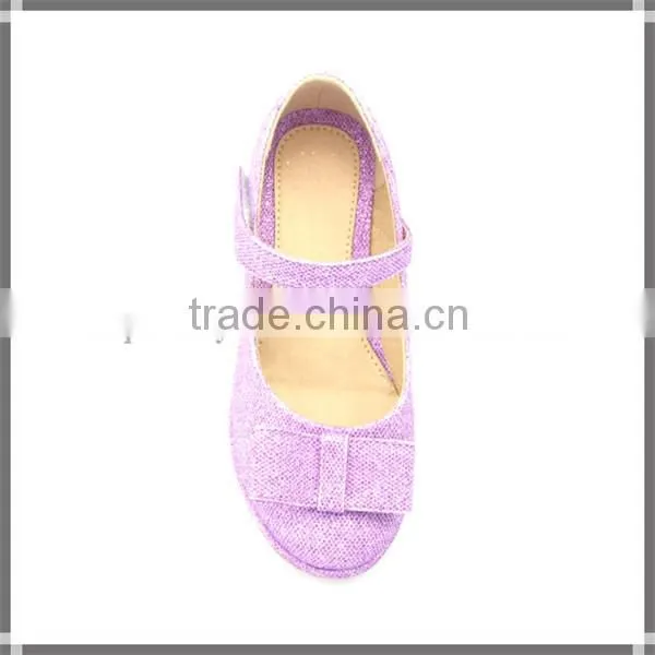 2016 high quality fashion girls high heel shoes for children dance shoes