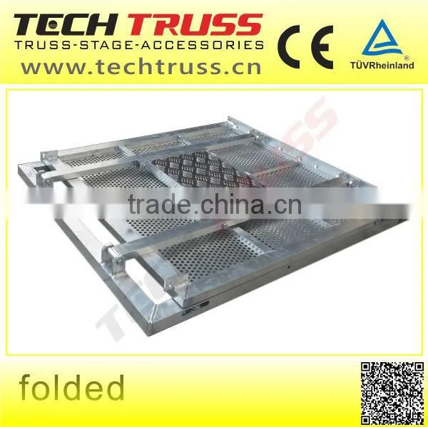 S-BAR01 Professional Straight Crowd Steel Barrier for Concert Event.