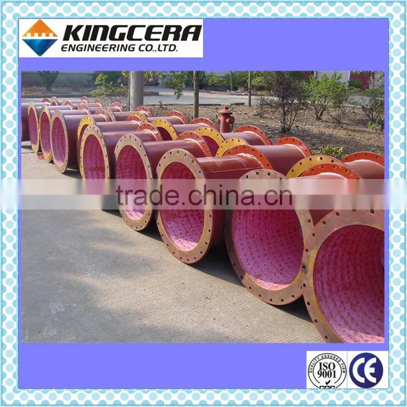 Ceramic-lined Pipe
