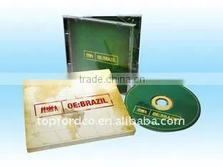 Mini CD/DVD replication with OPP sleeve (custom package is available)