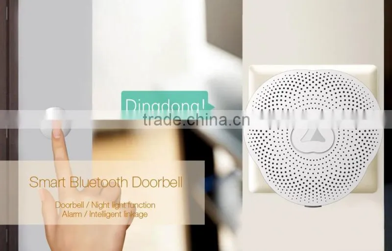 Villa/office install wireless Bluetooth doorbell with friendly app operate,simple and easy control