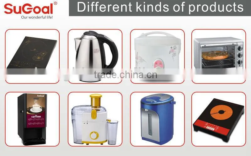 2016 kitchen appliances 3 in 1 stainless steel fruit stand juicer healthy Juicer