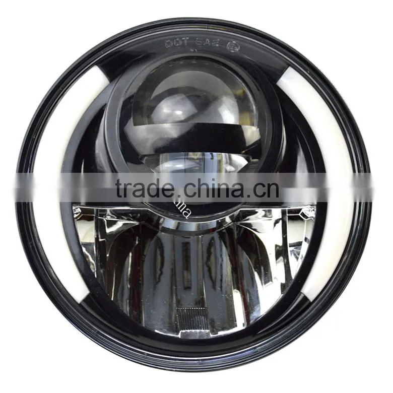 Wholesale 7 inch Newest with turning signal Light Off road car LED Headlight headlamp for Jee-p Truck Vechile Harley Motorcycle