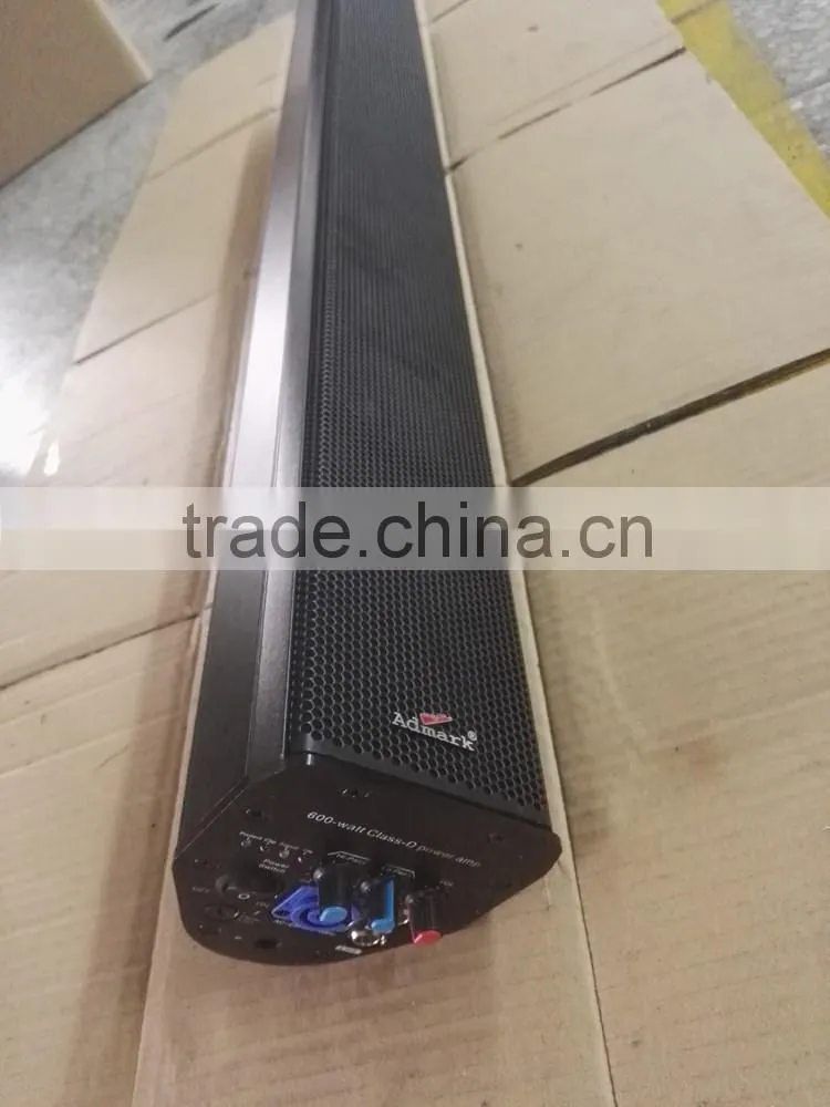 aluminum cabinet active column speaker