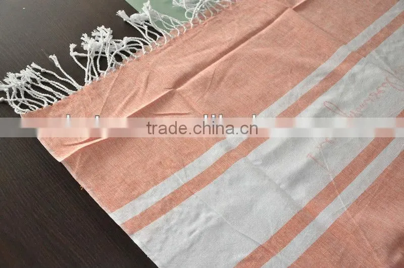 newest 100% cotton or viscose kikoy with towel