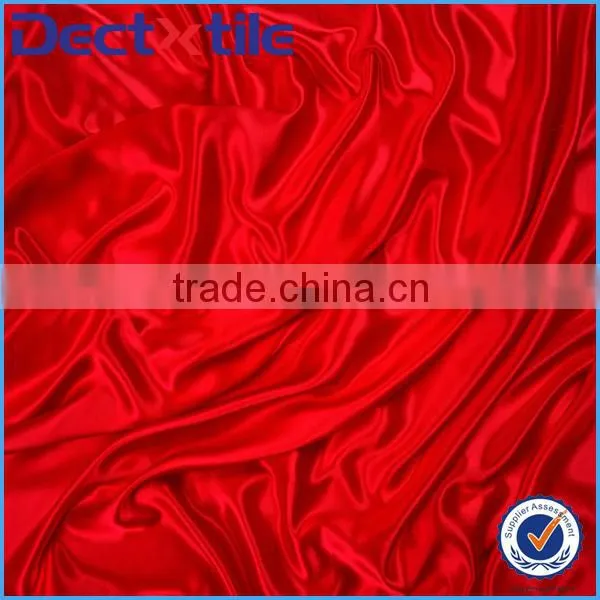 red strapless satin ball gown prom dress wedding dresses made in China