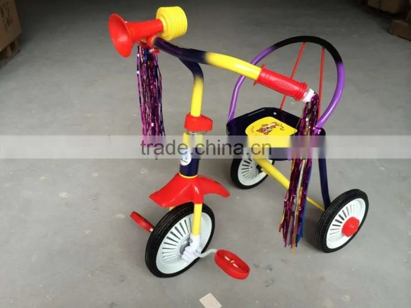 baby tricycle new models with pedal, it is made of iron frame kids tricycle from specialty manufacturer of China
