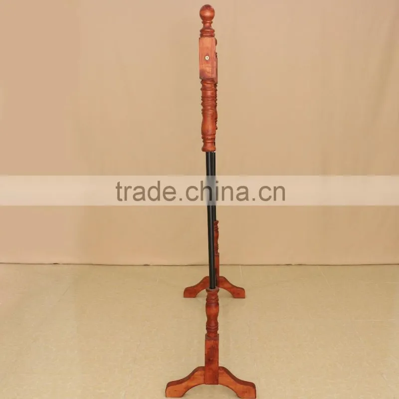 Home furniture Chinese style wood hanging display rack stand