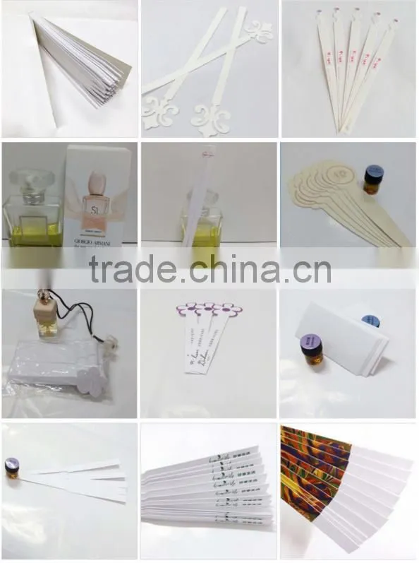 Perfume Testing Paper with embossed logo