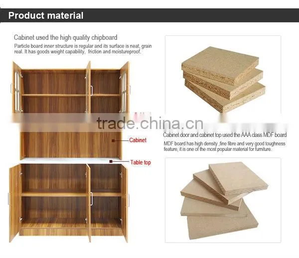 K813 flat pack and easy assemble cheap kitchen cabinets