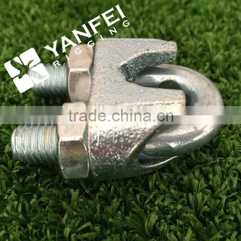 Hot Dip Galvanized Carbon Steel DIN741 Wire Rope Clip