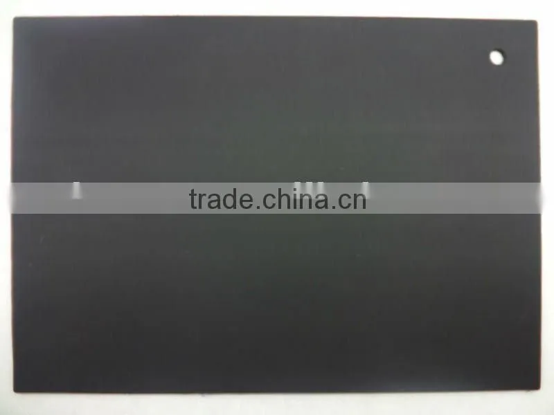 Black mat rubber soling sheet from Atom Shoes Material Limited