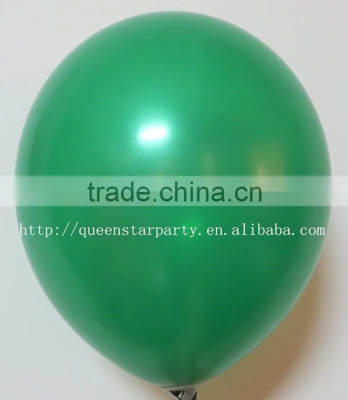 Standard color balloon helium with gas hunter Green