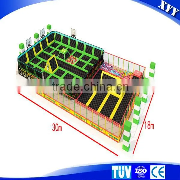 2016 Best discount indoor trampoline park for sale