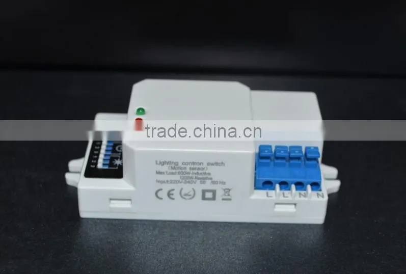 Mini HF motion microwave sensor dial switch LED