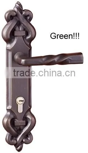 Residential brass door lock BM0707OB