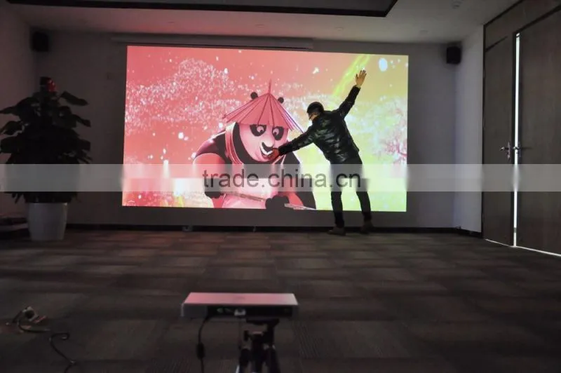 Shenzhen Factory Newest Android 4.4 High Definition1280x720P 250 Ansi Lumens 1080P Blue Ray 3D DLP Projector