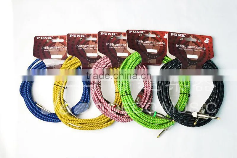Double denoise gold plated connectors Nickel plated instrument cable