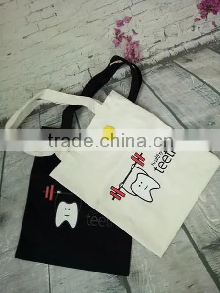 Factory price recyclable 8oz cotton canvas tote bag for shopping