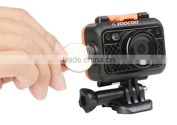 extream sports mini dv full hd 1080P underwater 60m SOOCOO S60 mini action sport camera