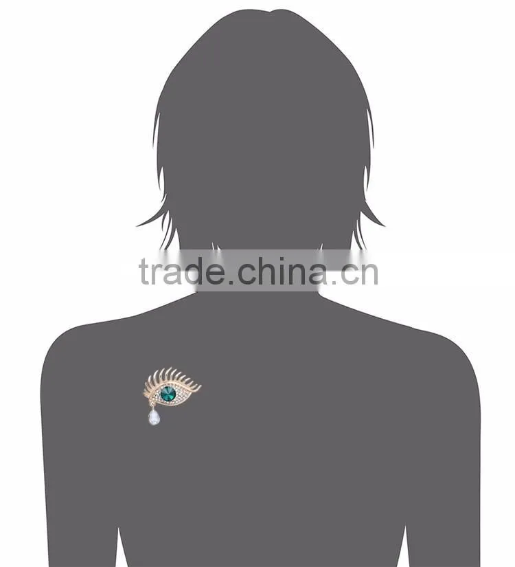 2016 Occident Rhinestone Animal Bird Brooch