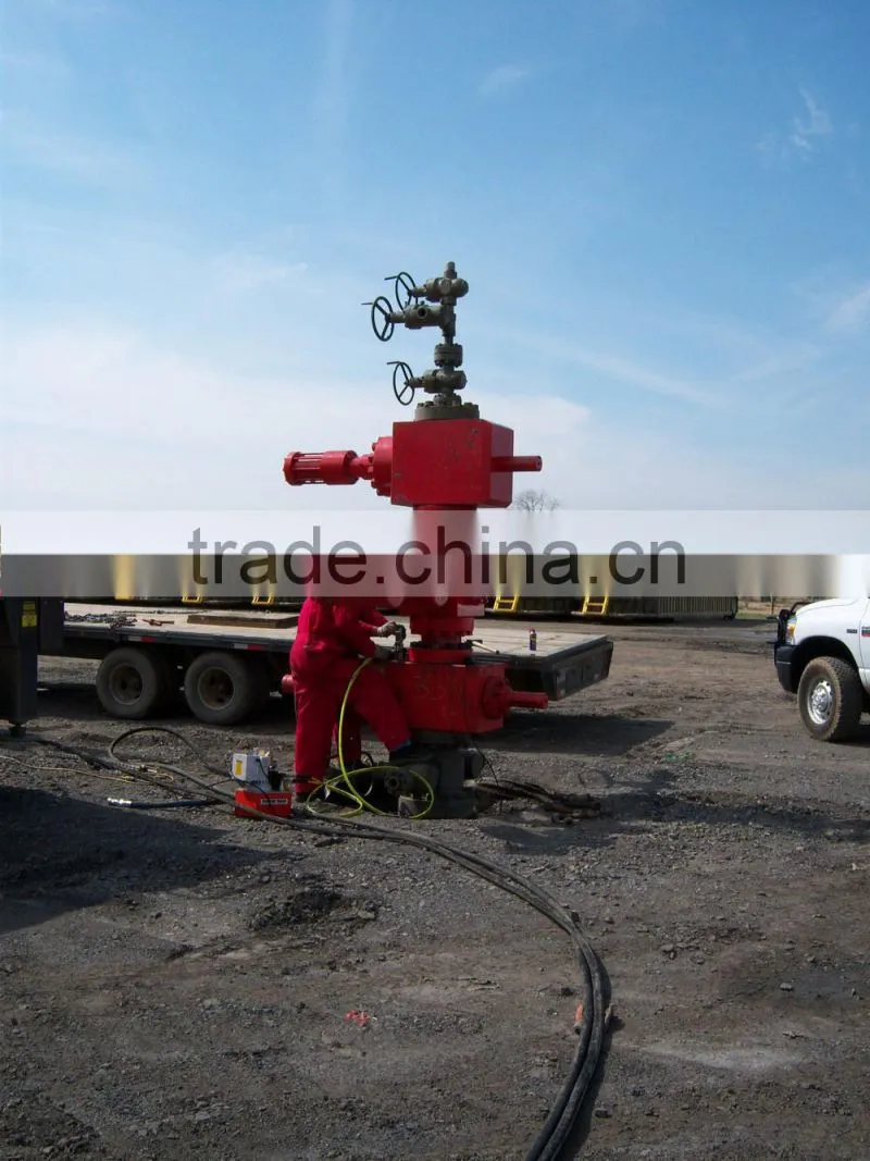 Oil equipment company oil drilling and producting system wellhead assembly api 6a ESD Hydraulic Surface safety valve.