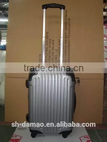 alibaba china supplier hot new product for 2015 !!! Embossing surface travel trolley luggage