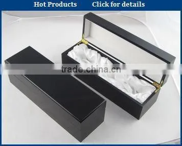 2015 luxury wholesale glossy wine box finished