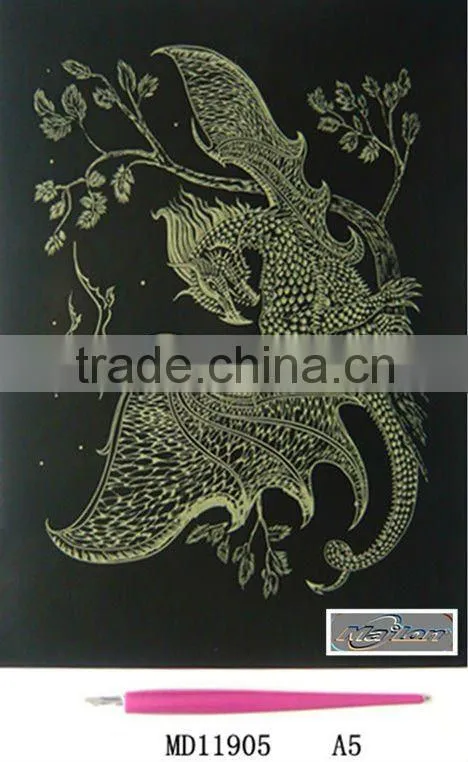 Engraving art/Engraving card/Scrap foil/foil card/foil art