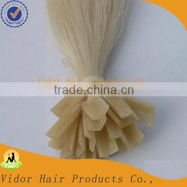22'' 613# V Tip Hair,1g/strand,Free Shipping Aaa Grade Virgin Indian Straight Remy Hair Extentions